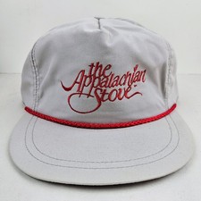 Vintage USA MADE Appalachian Stive Fat Rope Trucker Hat Snapback Dad Cap
