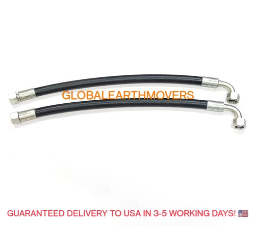 JCB BACKHOE - HOSE 1/2BSP 500MM, SET OF 2 PCS. (PART NO. 613/20200) - Picture 4 of 11