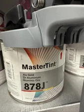(1) PINT AXALTA DUPONT CROMAX MASTERTINT 878J ALU GOLD TINT TONER COLOR