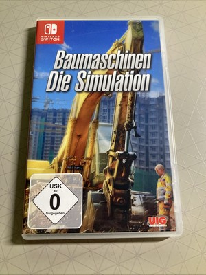Nintendo Switch Spiel Baumaschinen Simulation 