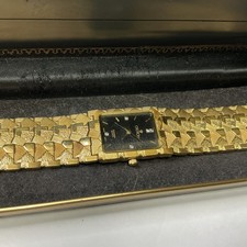 CROTON WATCH QUARTZ GOLD PLATED IMMACULATE CONDITION NEW BATTERY