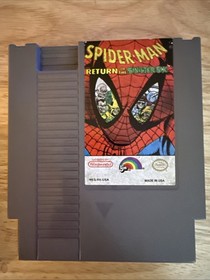 Spider-Man: Return of the Sinister Six (Nintendo NES 1992)  cleaned and tested