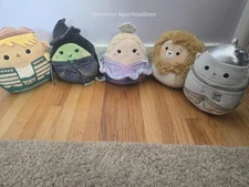 Original Squishmallows 6.5" Wicked Bundle Glinda, Elphaba, Tin Man, Lion &...