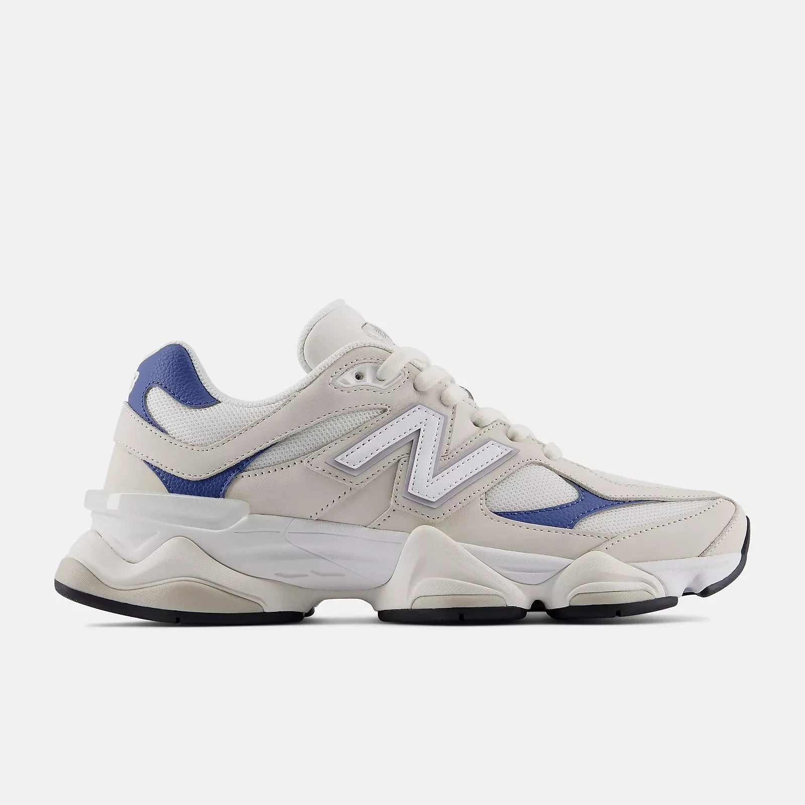 New Balance Men's 9060 Shoes in SEA SALT with MAGIC BLUE