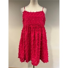 Wild Fable Hot Pink Spaghetti Strap mini Dress size large