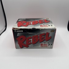 Canon EOS Rebel Canon EOS Rebel T3 12.2MP Digital SLR Camera in Box Tested