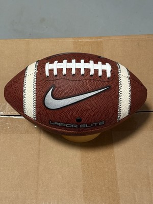 Nike Vapor Elite YOUTH Size Leather Football w/ White Pebble