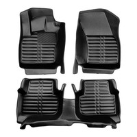 5D Premium Auto Fussmatten TPE Set Passend FüR VW Tiguan (2.Gen) Baujahr 2016-20