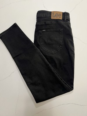 NWT Lee 112339760 ULC with Flex Motion Skinny Jean - Black 14 Long