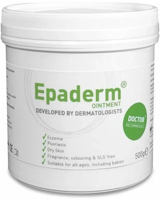 Epaderm Ointment Yellow Soft Paraffin 500g Emollient Skin Treatment- EXP 11/2027