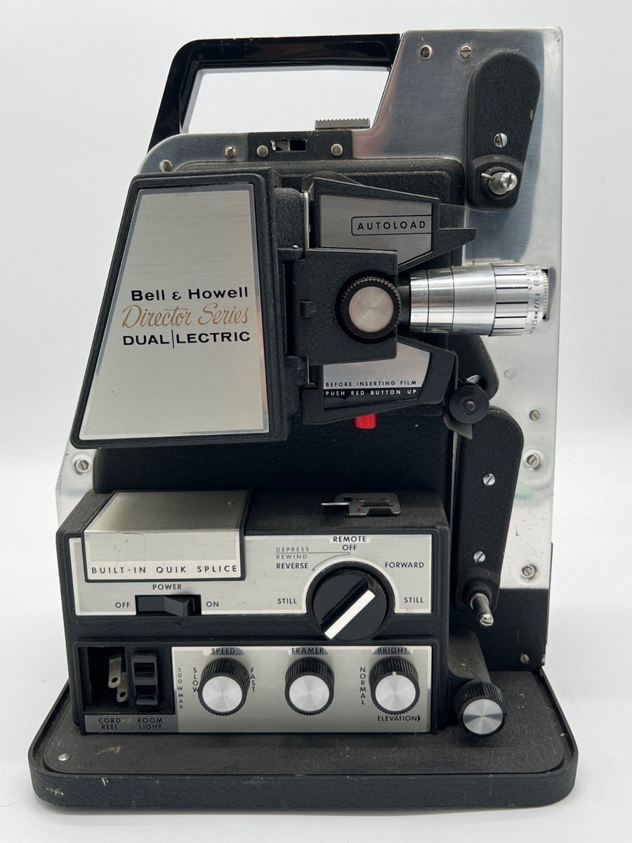 Bell & Howell Dual Electric 8mm Film Projector Model 465 | eBay