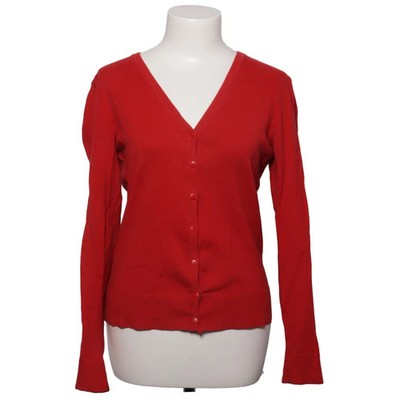 Street One, Strickjacke, Damen, Größe: 40, Rot, Baumwolle/Elasthan/Polyamid #QeD