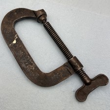Vintage Hargrave 4โ No. 44 C-Clamp Cincinnati Tool Co. Made In USA