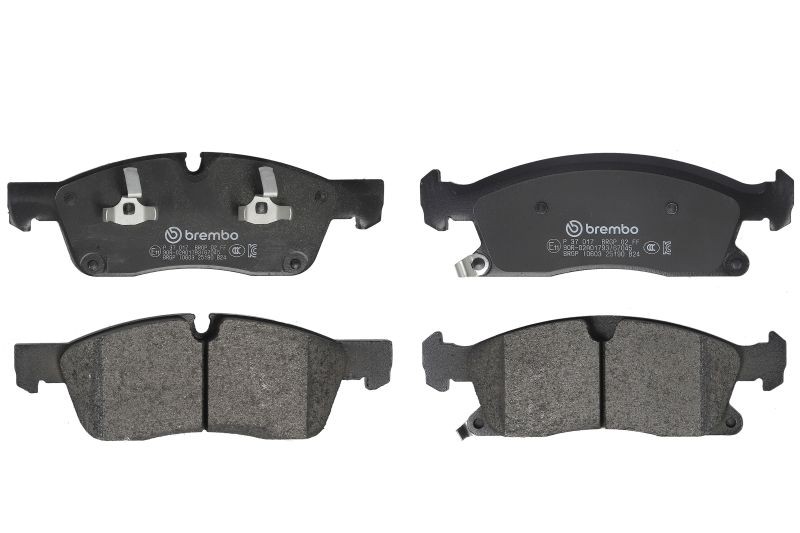 Brembo Bremsbelagsatz, Scheibenbremse [Hersteller-Nr. P37017] für Dodge, Jeep - Bild 9