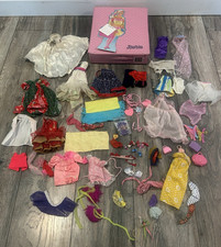 Lot of Barbie Clothes  Accessories Vintage 60  s 70  s Over 100 Pieces