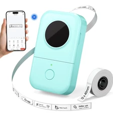 Label Maker Machine with Tape, D30 Mini Bluetooth Label Printer, Versatile Ap...
