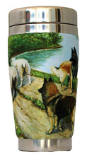 Belgian Tervuren Travel Mug,made in USA
