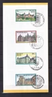 [AG7472] Belgium N°2265/2268 Architecture Mailfolder COB FDC € 12,00 SUPERB