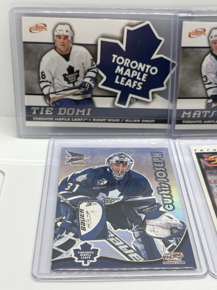 Toronto Maple Leafs Lot – Domi, Sundin & Cujo – 2004 Atomic + Prism Cards NM - Image 3 of 4
