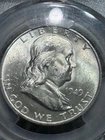 1949-d Franklin Half Dollar, PCGS MS62, Free shipping