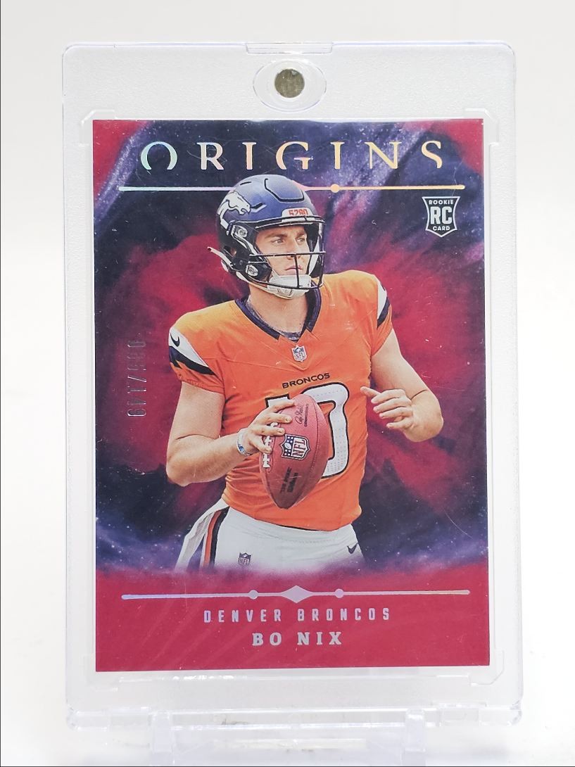 BO NIX 2024 ORIGINS ROOKIE FOOTBALL RED BRONCOS RC /149 Q4894