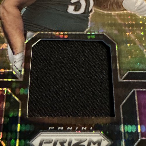 2023 Panini Prizm Jalen Carter Purple Pulsar Rookie Gear Patch #RG-JC Eagles - Picture 11 of 11