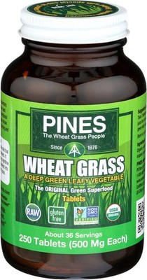Organic Wheat Grass, 250 Count Tablets | Wheat Grass as featured in the new b...