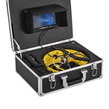 7” Sewer Pipe Inspection Drain Industrial Endoscope Video Camera 30m CABLE