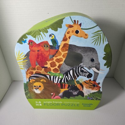 Puzzle Crocodile Creek 36 pieces Jungle Friends Age 3+ NEW