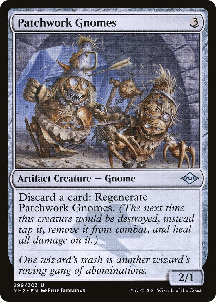 Patchwork Gnomes - 299 - NM - Uncommon - Modern Horizons 2