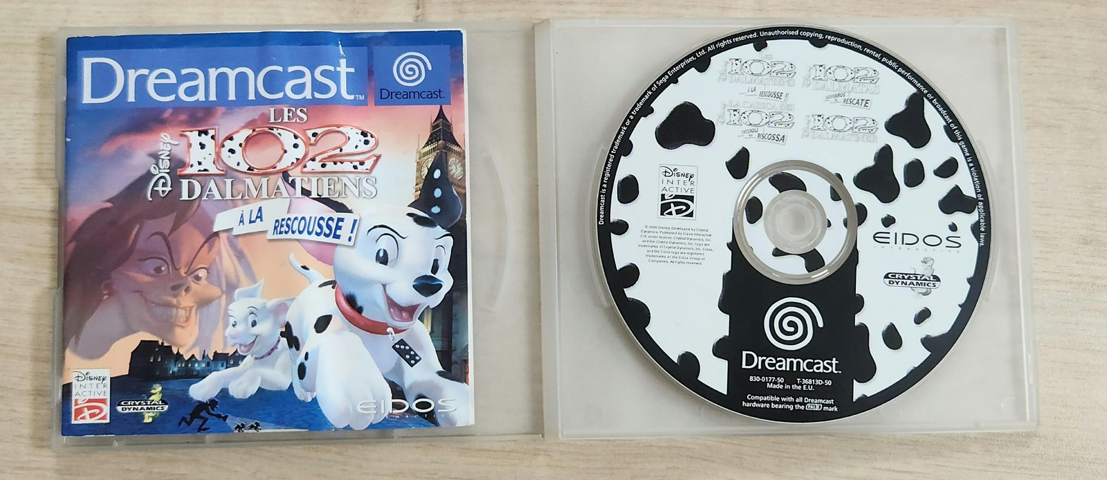 Jeu Dreamcast Les 102 Dalmatiens à la rescousse !