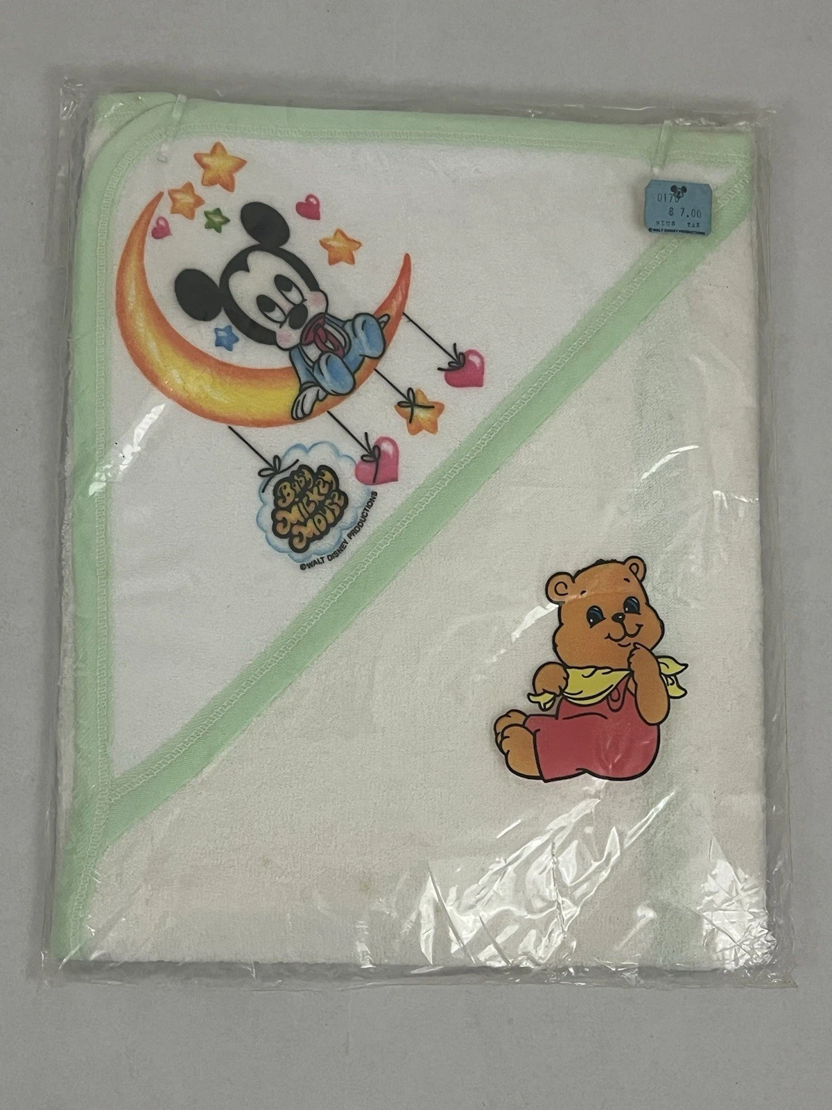 Tommee Tippee Playskool Hooded Towel Baby Mickey Mouse Knit Terry NWT
Opens in a new window or tab