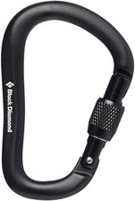 Black Diamond RockLock Screwgate Carabiner black 