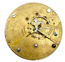 Antique 1888 18s Illinois IWC Grade Pocket Watch Movement