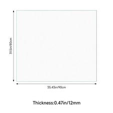12mm Toughened Tempered Glass Panels Stairs Landing Decking Balcony Balustrade