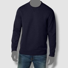  185 Club Room Men Blue Long Sleeve CrewNeck Sweater Pullover Sweatshirt Size XL