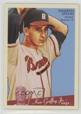 2008 Upper Deck Goudey Warren Spahn #103 HOF o9f