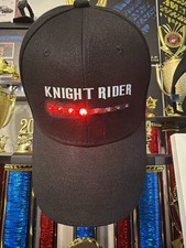 Kitt Knight Rider Inspired Red Scanner Hat Handmade Cosplay