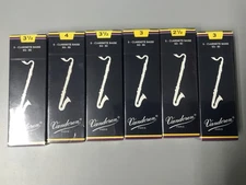 Vandoren Paris Traditional Bb Bass Clarinet Reeds Boxes or Singles Mix & Match