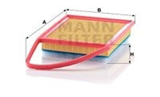 Fits MANN-FILTER C 3585 Air filter