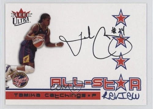 2004 Fleer Ultra WNBA All-Star Review Tamika Catchings #3ASR HOF