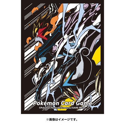 ライデンリーダー　蹄鉄　カード　2点セット 1 Pokemon Center Japan Official Deck Shield Sleeve Entei Raikou