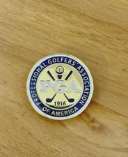 PGA Professional Golfers' Association of America Ball Marker with Hat Clip New