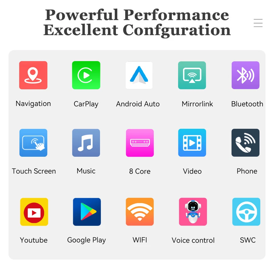 Android Auto Apple CarPlay Car Stereo For BMW 3 Series E90 E91 E92 E93 2005-2012 - Imagem 4 de 4