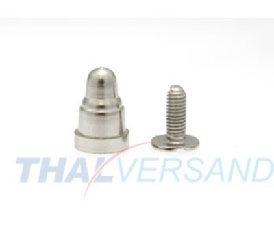 10 Stück Schraubnieten Killernieten Spikes 8mm x 12mm Stumpf Killerniete Spike