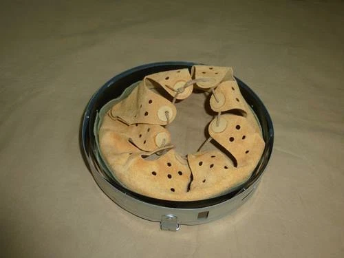 Coiffe complète de casque allemand WH modèle 1940 ou 1942 taille 64 nA 56 - Photo 4/4