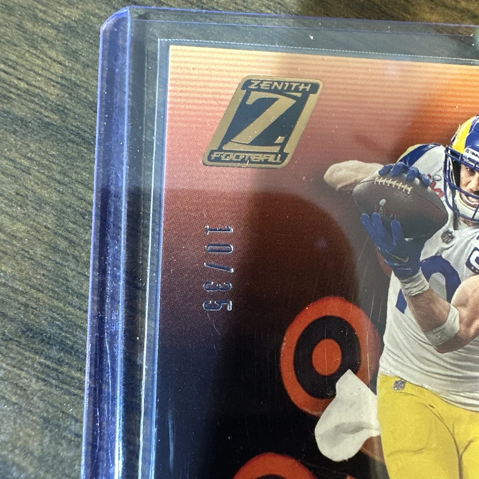 2022 Panini Zenith Base Cooper Kupp Los Angeles Rams Bronze #10/35 - Image 2 of 3