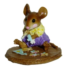 Wee Forest Folk M-320 Puzzled - Purple Special (RETIRED)