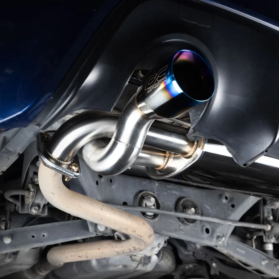 DC Sports Burnt Tip Axleback Exhaust System for 13-20 Subaru BRZ Toyota 86 FRS Foto 2 de 4
