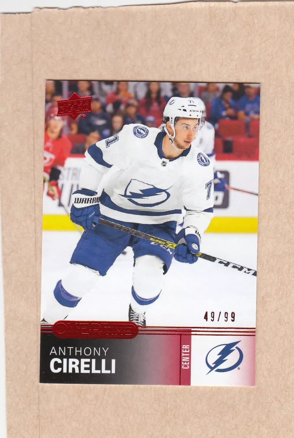 Anthony Cirelli trading card